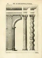 Picture 8 of 65 from Des principes de l'architecture, de la sculpture, de la peinture, et des autres arts qui en dépendent : avec un dictionnaire des termes propres à chacun de ces arts (1699), leaf 52