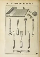 An illustration from Des principes de l'architecture, de la sculpture, de la peinture, et des autres arts qui en dépendent : avec un dictionnaire des termes propres à chacun de ces arts (1697)