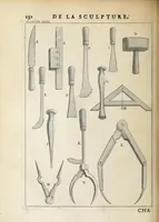 An illustration from Des principes de l'architecture, de la sculpture, de la peinture, et des autres arts qui en dépendent : avec un dictionnaire des termes propres à chacun de ces arts (1697)