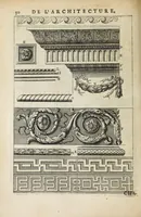 An illustration from Des principes de l'architecture, de la sculpture, de la peinture, et des autres arts qui en dépendent : avec un dictionnaire des termes propres à chacun de ces arts (1697)