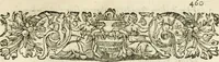 An illustration from Desseins de professions nobles et publiques : contenans plusieurs traités divers & rares : avec l'histoire de la maison de Bourbon (1612)