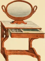 An illustration from Dessins de meubles (1835)