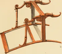 An illustration from Dessins de meubles (1835)