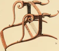 Picture 68 of 99 from Dessins de meubles (1835), leaf 78