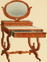 An illustration from Dessins de meubles (1835)