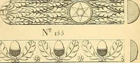 An illustration from Dessins d'ornements d'architecture de Joseph Beunat : reproduction de l'ouvrage, epoque du premier Empire (1900)