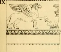 An illustration from Dessins d'ornements d'architecture de Joseph Beunat : reproduction de l'ouvrage, epoque du premier Empire (1900)