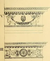 Picture 25 of 121 from Dessins d'ornements d'architecture de Joseph Beunat : reproduction de l'ouvrage, epoque du premier Empire (1900), leaf 24