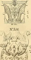 Picture 34 of 121 from Dessins d'ornements d'architecture de Joseph Beunat : reproduction de l'ouvrage, epoque du premier Empire (1900), leaf 30