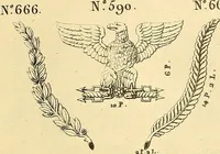 An illustration from Dessins d'ornements d'architecture de Joseph Beunat : reproduction de l'ouvrage, epoque du premier Empire (1900)