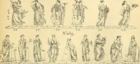 An illustration from Dessins d'ornements d'architecture de Joseph Beunat : reproduction de l'ouvrage, epoque du premier Empire (1900)