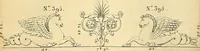 Picture 67 of 121 from Dessins d'ornements d'architecture de Joseph Beunat : reproduction de l'ouvrage, epoque du premier Empire (1900), leaf 70