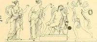 An illustration from Dessins d'ornements d'architecture de Joseph Beunat : reproduction de l'ouvrage, epoque du premier Empire (1900)