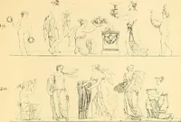 An illustration from Dessins d'ornements d'architecture de Joseph Beunat : reproduction de l'ouvrage, epoque du premier Empire (1900)