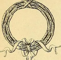 An illustration from Dessins d'ornements d'architecture de Joseph Beunat : reproduction de l'ouvrage, epoque du premier Empire (1900)
