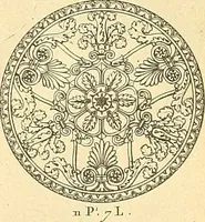 Picture 94 of 121 from Dessins d'ornements d'architecture de Joseph Beunat : reproduction de l'ouvrage, epoque du premier Empire (1900), leaf 90