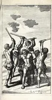 An illustration from De ss. martyrum cruciatibus liber : quo instrumenta & modi quibus ijdem martyres olim torquebantur, simul perspicuè descripta, & tabulis aeneis accuratissimè expressa sunt (1668)