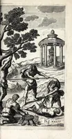 Picture 31 of 41 from De ss. martyrum cruciatibus liber : quo instrumenta & modi quibus ijdem martyres olim torquebantur, simul perspicuè descripta, & tabulis aeneis accuratissimè expressa sunt (1668), leaf 441