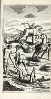 Picture 34 of 41 from De ss. martyrum cruciatibus liber : quo instrumenta & modi quibus ijdem martyres olim torquebantur, simul perspicuè descripta, & tabulis aeneis accuratissimè expressa sunt (1668), leaf 447
