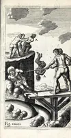 Picture 36 of 41 from De ss. martyrum cruciatibus liber : quo instrumenta & modi quibus ijdem martyres olim torquebantur, simul perspicuè descripta, & tabulis aeneis accuratissimè expressa sunt (1668), leaf 451