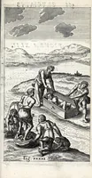 Picture 38 of 41 from De ss. martyrum cruciatibus liber : quo instrumenta & modi quibus ijdem martyres olim torquebantur, simul perspicuè descripta, & tabulis aeneis accuratissimè expressa sunt (1668), leaf 455