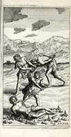 Picture 39 of 41 from De ss. martyrum cruciatibus liber : quo instrumenta & modi quibus ijdem martyres olim torquebantur, simul perspicuè descripta, & tabulis aeneis accuratissimè expressa sunt (1668), leaf 457