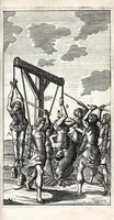 Picture 6 of 41 from De ss. martyrum cruciatibus liber : quo instrumenta & modi quibus ijdem martyres olim torquebantur, simul perspicuè descripta, & tabulis aeneis accuratissimè expressa sunt (1668), leaf 81