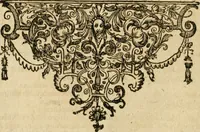 An illustration from De statu publico Europae novissimo tractatus, in quo unà cùm aliis nobilissimis atque utilissimis materiis juris publici, practici magis, quàm speculativi, illustres controversiae, praetensiones, judicia politica, praecedentiarum quaestiones & decisiones, tàm in comitiis imperii, quàm alibi agitatae, reperiuntur. Quibus insuper accesserunt, instar commentarii, paratitla de aurea bulla, recessibus imperii, ordinatione camerali, pace religiosa & profana, item capitulatione caesarea (1675)
