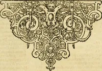 An illustration from De statu publico Europae novissimo tractatus, in quo unà cùm aliis nobilissimis atque utilissimis materiis juris publici, practici magis, quàm speculativi, illustres controversiae, praetensiones, judicia politica, praecedentiarum quaestiones & decisiones, tàm in comitiis imperii, quàm alibi agitatae, reperiuntur. Quibus insuper accesserunt, instar commentarii, paratitla de aurea bulla, recessibus imperii, ordinatione camerali, pace religiosa & profana, item capitulatione caesarea (1675)