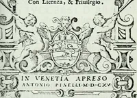 An illustration from De' successi di Erminia : intermedi cinque cavati dalla Gerusalemme del Tasso (1615)