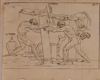 An illustration from Des vortreflichen Florentinischen Mahlers Lionardo da Vinci höchst-nützlicher Tractat von der Mahlerey : aus dem Italiänischen und Frantzöischen in das Teutsche übersetzet : auch nach dem Original mit vielen Kupfern und saubern Holtzschnitten versehen : und mit beygefügten Leben des Auctoris zum Druck befördert (1747)