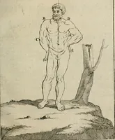 An illustration from Des vortreflichen Florentinischen Mahlers Lionardo da Vinci höchst-nützlicher Tractat von der Mahlerey : aus dem Italiänischen und Frantzöischen in das Teutsche übersetzet : auch nach dem Original mit vielen Kupfern und saubern Holtzschnitten versehen : und mit beygefügten Leben des Auctoris zum Druck befördert (1747)