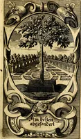 An illustration from Des weiland hocherleuchteten Theologi Herrn Johann Arndten General-Superintendentens des Fürstenthums Lüneburg sämtliche geistreiche Bücher Vom wahren Christenthum : beneben deroselben anhängigen Tractätlein von heilsamer Buss, hertzlicher Reue und Leid über die Sünde und wahrem Glauben, auch heiligem Leben und Wandel der rechten wahren Christen ... über alle bissherige Ausfertigungen auff das aller fleissigste übersehen mit nöthigen Anmerckungen aus dem sel. Herrn Luthero, Dorschæo, Varenio verwahret .. (1707)
