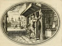 Picture 19 of 72 from Des wereldts proef-steen, ofte, De ydelheydt door de waerheyd beschuldight ende overtuyght van valscheydt (1643), leaf 104