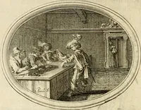Picture 35 of 72 from Des wereldts proef-steen, ofte, De ydelheydt door de waerheyd beschuldight ende overtuyght van valscheydt (1643), leaf 187
