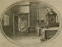An illustration from Des wereldts proef-steen ofte De ydelheydt door de waerheyd beschuldight ende overtuyght van valscheydt (1643)