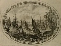 An illustration from Des wereldts proef-steen ofte De ydelheydt door de waerheyd beschuldight ende overtuyght van valscheydt (1643)