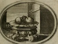 An illustration from Des wereldts proef-steen ofte De ydelheydt door de waerheyd beschuldight ende overtuyght van valscheydt (1643)