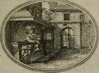 An illustration from Des wereldts proef-steen ofte De ydelheydt door de waerheyd beschuldight ende overtuyght van valscheydt (1643)