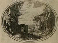 An illustration from Des wereldts proef-steen ofte De ydelheydt door de waerheyd beschuldight ende overtuyght van valscheydt (1643)