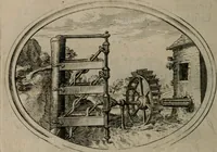 An illustration from Des wereldts proef-steen ofte De ydelheydt door de waerheyd beschuldight ende overtuyght van valscheydt (1643)
