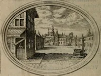 An illustration from Des wereldts proef-steen ofte De ydelheydt door de waerheyd beschuldight ende overtuyght van valscheydt (1643)