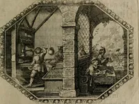 An illustration from Des wereldts proef-steen ofte De ydelheydt door de waerheyd beschuldight ende overtuyght van valscheydt (1643)