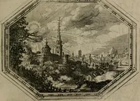 An illustration from Des wereldts proef-steen ofte De ydelheydt door de waerheyd beschuldight ende overtuyght van valscheydt (1643)