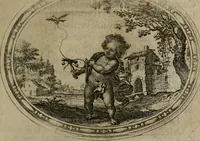 An illustration from Des wereldts proef-steen ofte De ydelheydt door de waerheyd beschuldight ende overtuyght van valscheydt (1643)