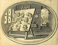 Picture 54 of 75 from Des wereldts proef-steen, ofte, De ydelheydt door de waerheyd beschuldight ende overtuyght van valscheydt (1643), leaf 281