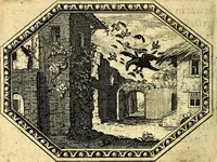 Picture 68 of 75 from Des wereldts proef-steen, ofte, De ydelheydt door de waerheyd beschuldight ende overtuyght van valscheydt (1643), leaf 365