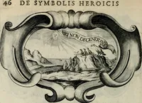 An illustration from De symbolis heroicis, libri IX (1634)