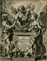 An illustration from De symbolis heroicis, libri IX (1634)