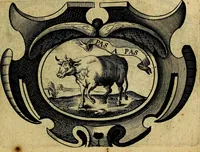 An illustration from De symbolis heroicis, libri IX (1634)